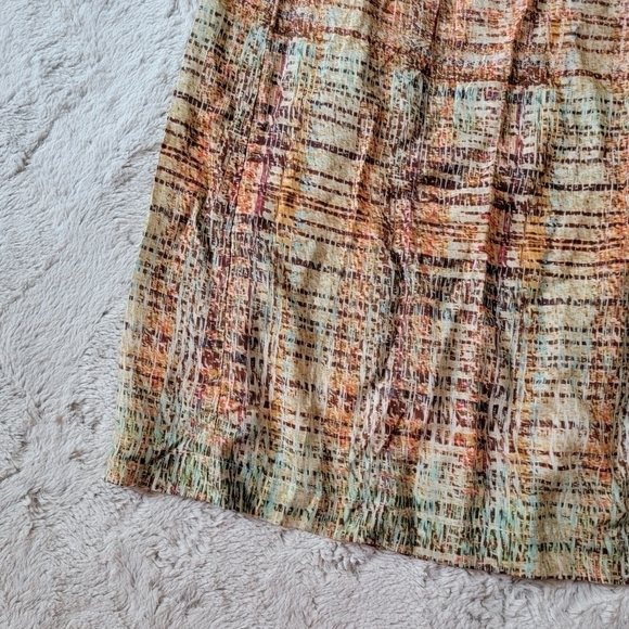 Suzie Winkle Paris Multicolor Side Button Long Skirt Size EU 34 - Picture 6 of 14